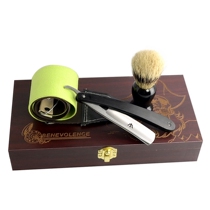 Old-fashioned Shaver manual razor razor set straight razor hair salon beachet hairdresser