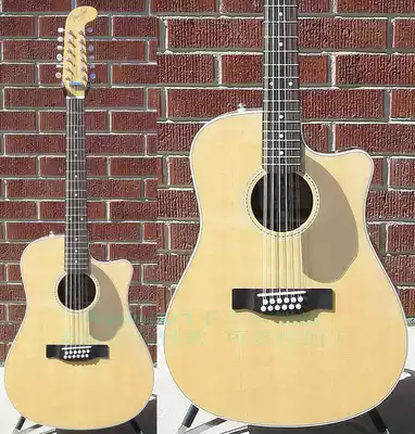 Customized Fenders Villager 12-string acoustic guitar