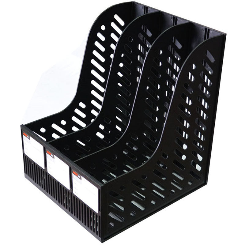 Yuansheng (USign) US-2031 three-compartment combination file rack black blue gray