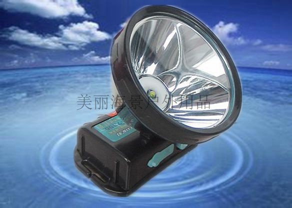 Sun light LED lithium battery waterproof high power headlights fishing light Night fishing light RK-7355 white light