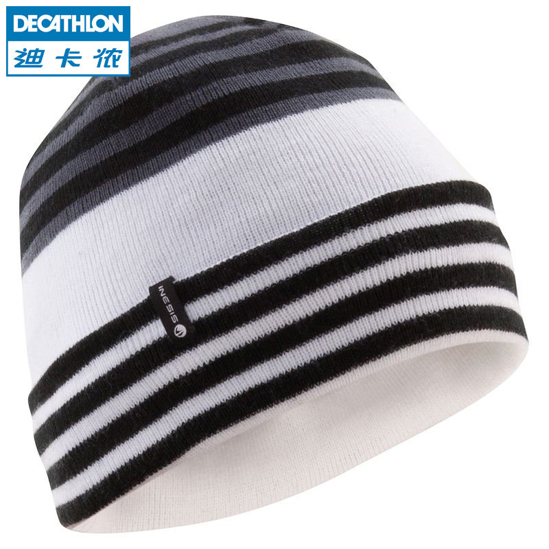 迪卡侬 成人冬季保暖毛线帽子 男女户外帽 INESIS