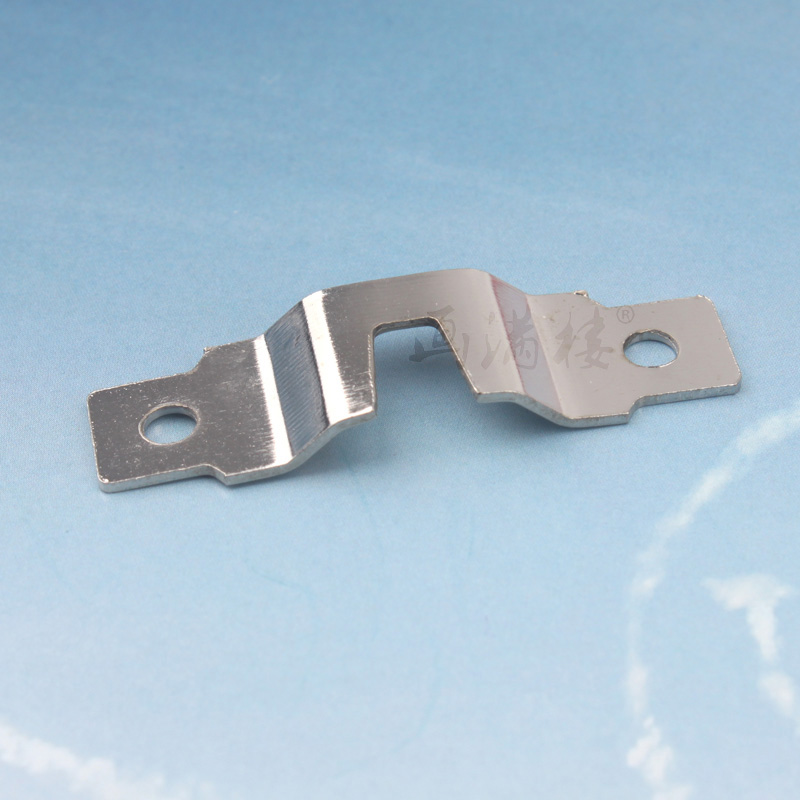 Hardened and thickened 1MM reinforced picture frame without trace dark hanging back plate concave hanging silver photo frame wood hanging buckle matching