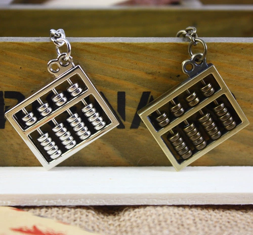 Маленькие счеты, медный брелок