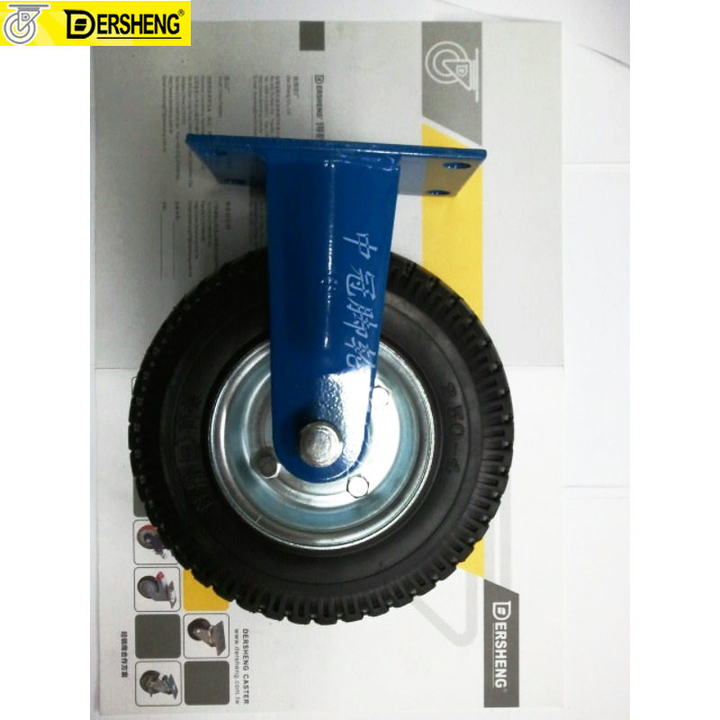 Taiwan wins 8-inch 250-4 explosion-proof tire abrasion resistant natural rubber biaxial directional wheel mute truck wheel