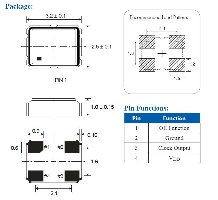 Active patch crystal oscillator OSC 3225 28M 28MHZ 3 2X2 5 oscillator SMD-Taobao
