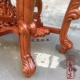 Gỗ hồng mộc Miến Điện nửa mặt trăng trái cây lớn gỗ hồng sắc rắn chạm khắc bàn điều khiển chạm khắc gỗ gụ đồ nội thất - Bàn / Bàn mẫu bàn thờ trơn đẹp Bàn / Bàn