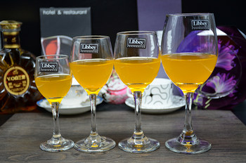 Glass libby catering tableware