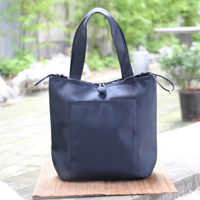 Dress bag without logo Jingsi Shuxuan specializes in environmental protection small handbag Taiwan imported dark blue