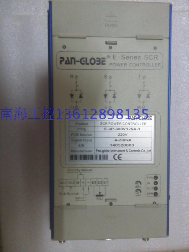 Taiwan Panduit (PAN-GLOBE) E-3P-380V125A-11 power conditioner silicon controlled thyristor SCR