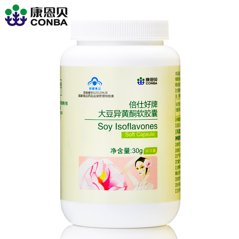 CONBA/康恩贝 倍仕好牌大豆异黄酮软胶囊 500mg/粒*60粒