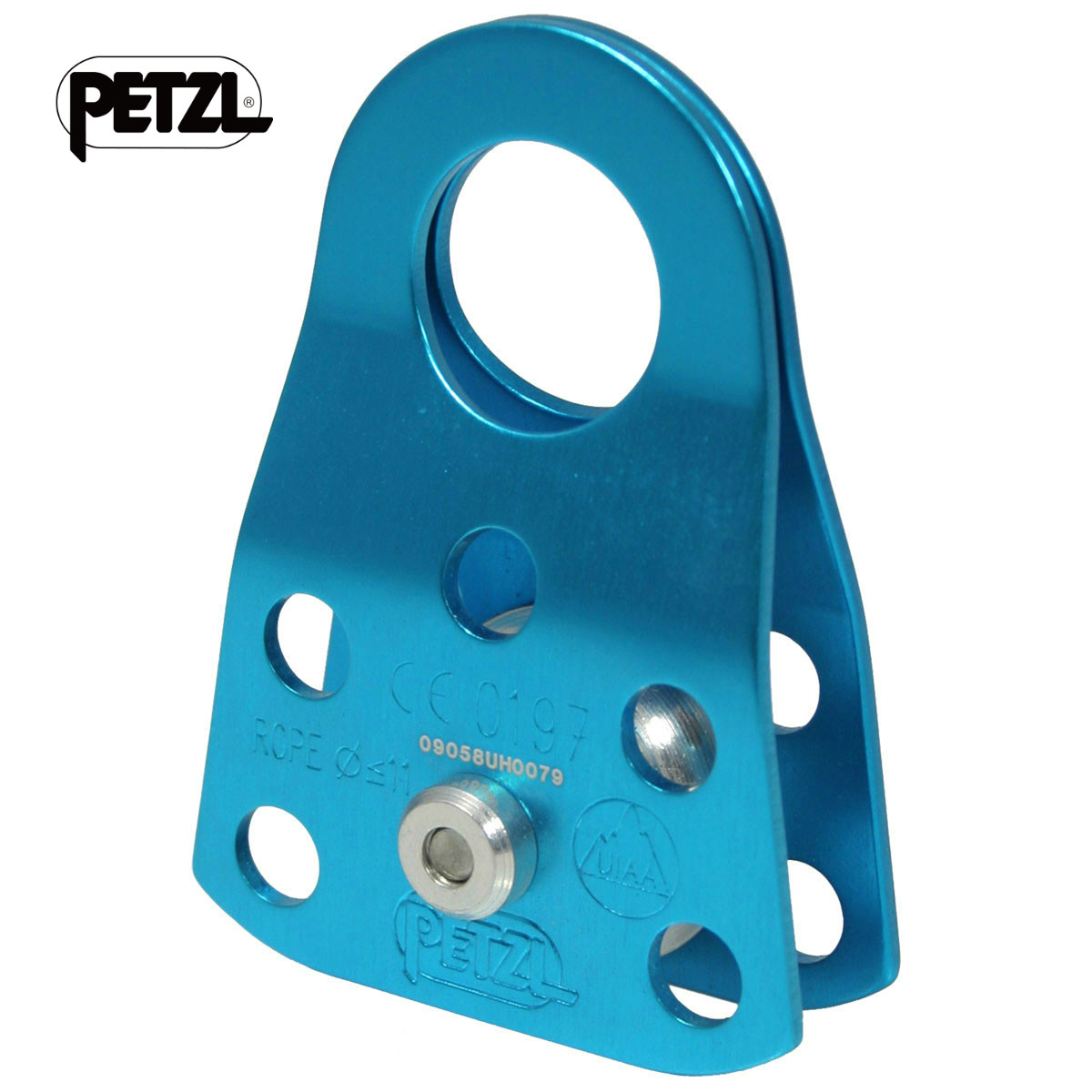 【法国】PETZL/攀索 轻型摆动侧板式滑轮 MINI P59