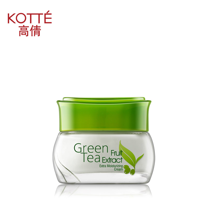 KOTTE/高倩 绿茶果萃倍润保湿霜50g 保湿面霜 锁水滋润肌肤