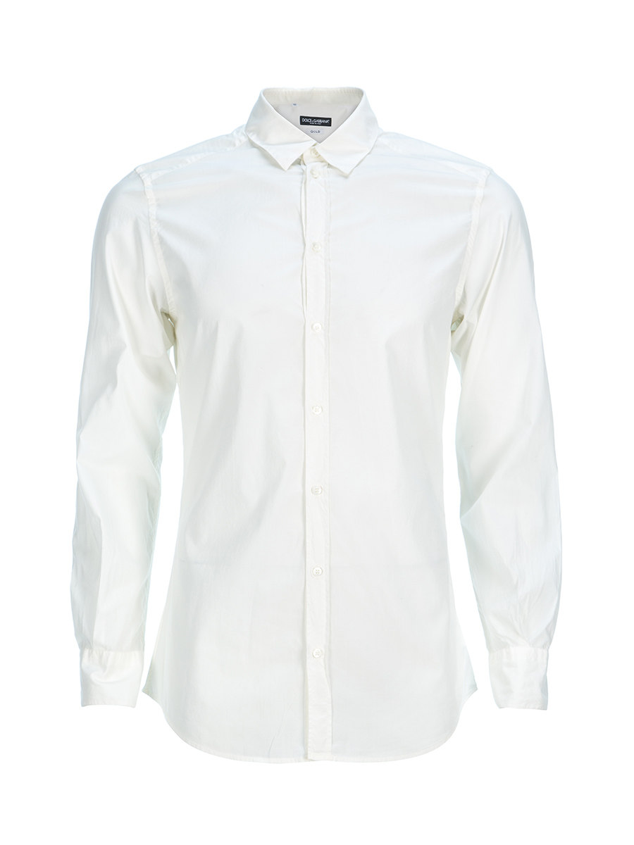 Dolce&Gabbana 白色长袖衬衫