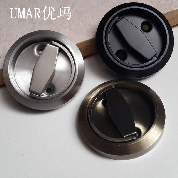 Value stainless steel handle bronze ring black handle dark door clothes handle stealth door handle handle