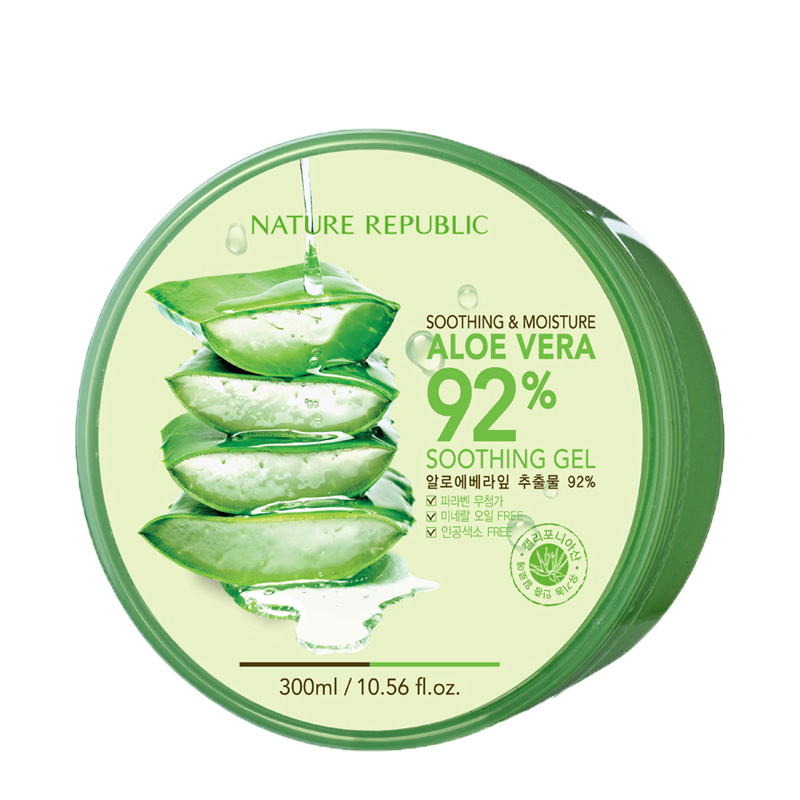 Nature republic自然乐园芦荟胶晒后修复面膜300ml 保湿 包邮