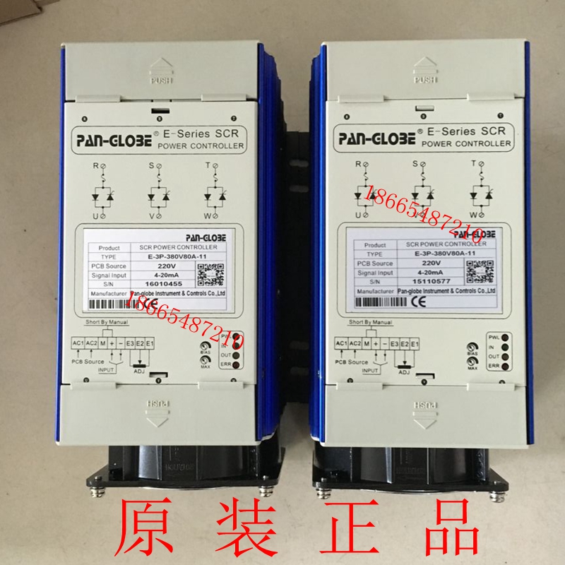 (Original)E-3P-380V160A-11 Taiwan PAN-GLOBE semiconductor control rectifier power regulator