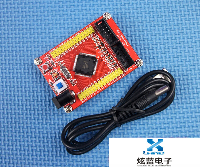 ATmega128A minimum system board learning board development board AVR single chip minimum system board