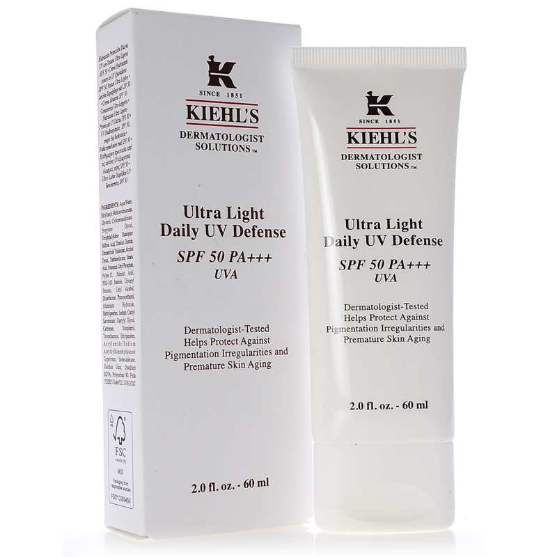 Kiehl＇s/科颜氏契尔氏焕白双效清爽隔离防晒乳60ml 防晒霜正品