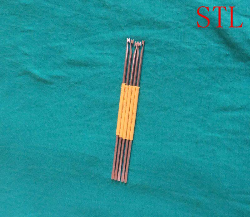 Clarinet Single Yellow Tube Bass Clarinet Long Flute Accessories Repair Tool Spring Hook Screwdriver (5 only