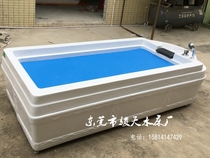 2017 new acrylic water bed constant temperature water bed bath massage spa bed Sauna rub bath water bed