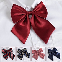 Girls  Big collar flower bow Big bow tie Childrens show show accessories
