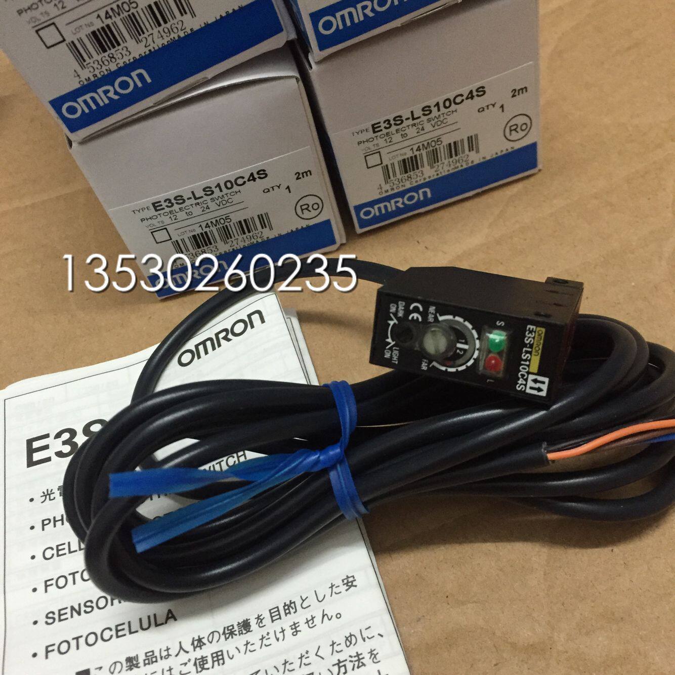OMRON diffuse reflection photoelectric E3S-LS5C4S E3S-LS10C4S E3S-LS20C4S
