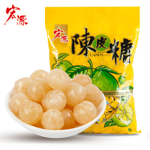 宏源陈皮糖话梅糖硬糖888g（约320颗）