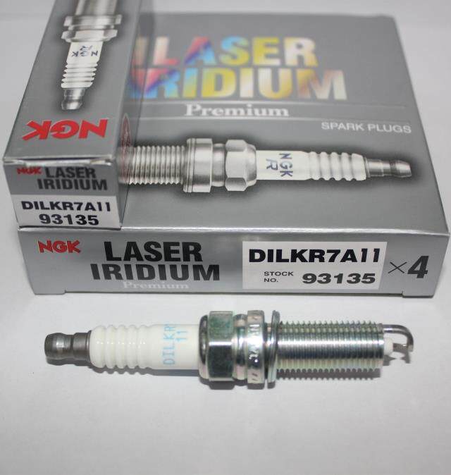 NGK double Iridium spark plug DILKR7A11 name map Sonata smart run K4 Jade lingpai Outlander EX strength world