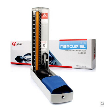 鱼跃水银血压计台式血压仪 手动测量血压器  上臂式测压表ZN1