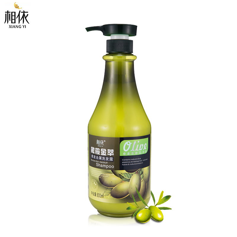 相依 橄榄金萃养发去屑柔顺修护洗发露控油洗发乳 洗发水800ml