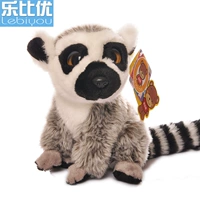 乐比优 Модель животного, плюшевая игрушка, тряпичная кукла, лиса, обезьяна, подарок на день рождения