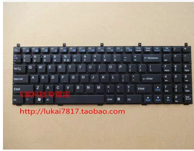 Blue Sky Clevo P150HM P170HM P151EM W150HRM W170ER Notebook Keyboard US
