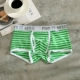 Quần lót nam cotton trẻ trung cá tính eo thấp quần boxer nam thể thao thoáng khí thời trang quần vuông đầu