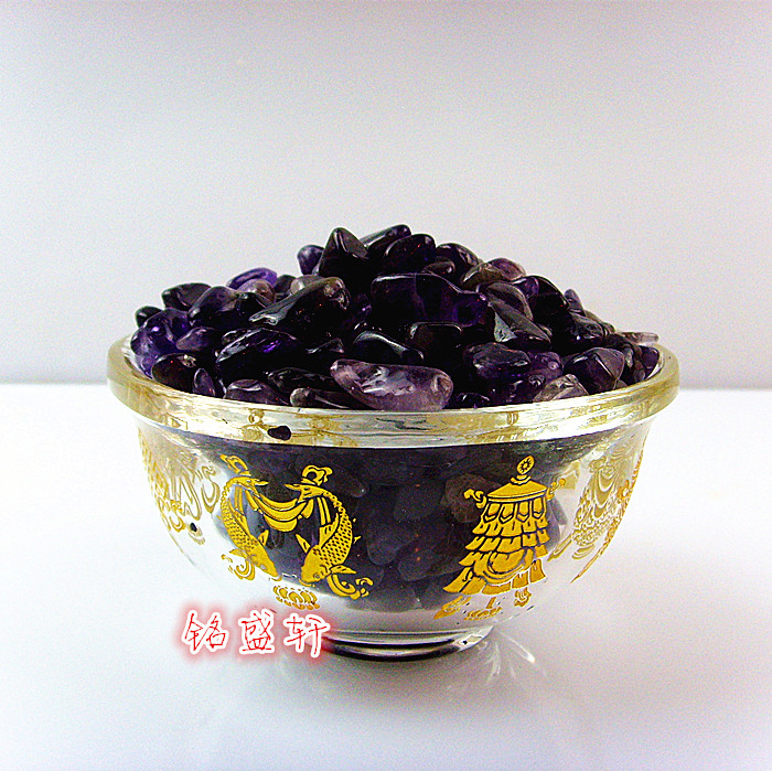 (Ming Sheng Xuan) Amethyst Manza eight of the Seven jewels of Buddhism for the bottle Buddha stupa