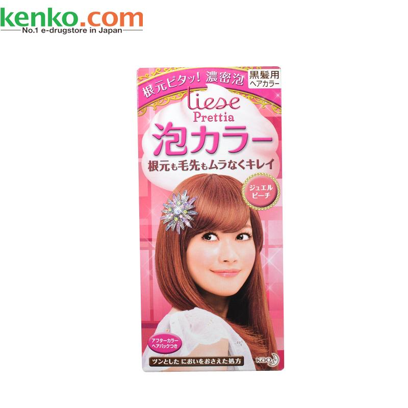 【日本直邮】KAO花王PRETTIA 泡沫染发剂 108ml 甜蜜粉棕
