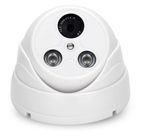 720P 720P 1 million pixel high-definition infrared semi-spherical Internet camera (HRY7100RS-02 04)