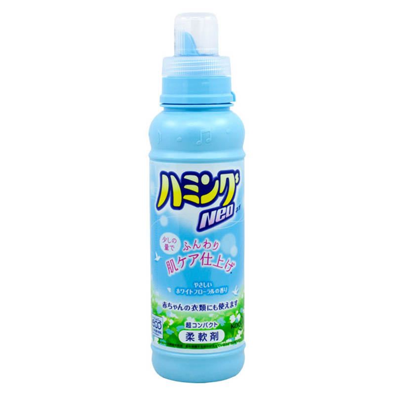 日本原装 花王NEO婴儿低敏衣物柔顺剂 花香味 400ml 新款瓶装