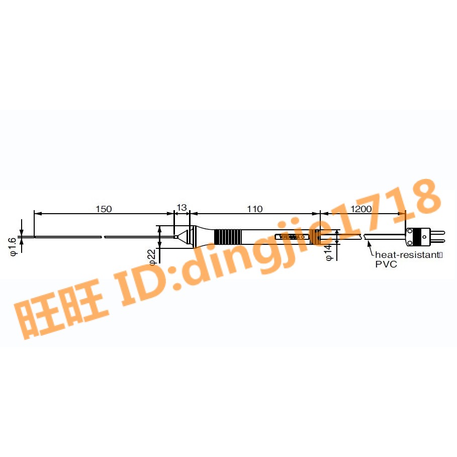 Japan Yokogawa YOKOkawa 90021B Temperature Monitor K Type