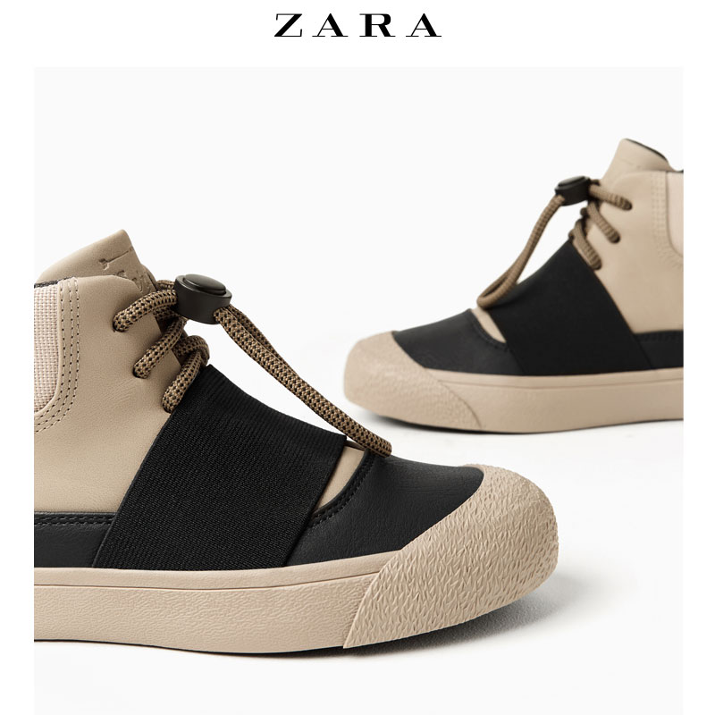 Купить детские кроссовки Весна-лето скидка туфли Zara эластичные шнуркиспортивные ботинки 14710203107 14710203107/22 в интернет-магазине с Таобао(Taobao) из Китая, низкие цены