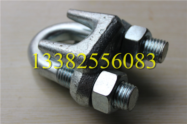 National Label Heavy steel wire rope clip wire rope clip wire rope buckle