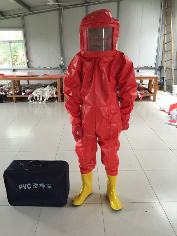 Fully enclosed anti-bee clothing Anti-hornet anti-bee clothing One-piece anti-poison bee vespa clothing Earth bee clothing Insect clothing