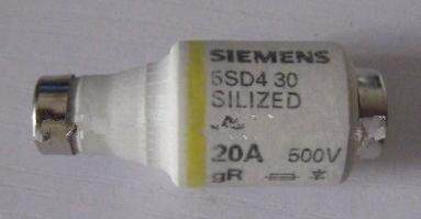 Siemens fuse 5SD420-16A 5SD430-20A 5SD430-20A 500VgR 500VgR DII E27