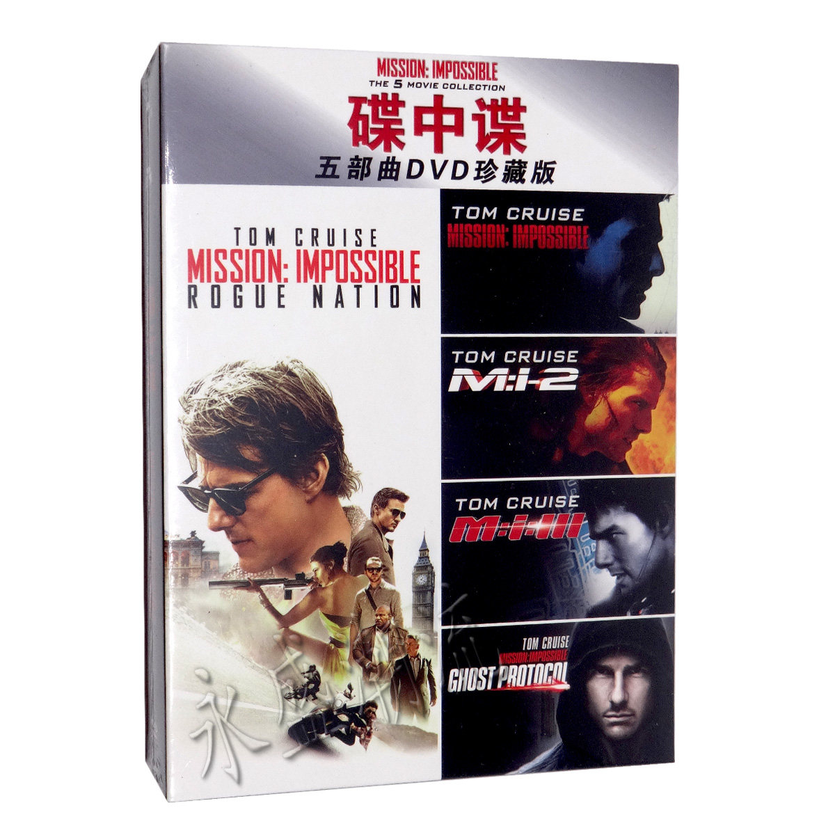 正版碟中谍/谍中谍/碟中碟1-5五部曲5DVD9电影光盘碟片汤姆克鲁斯