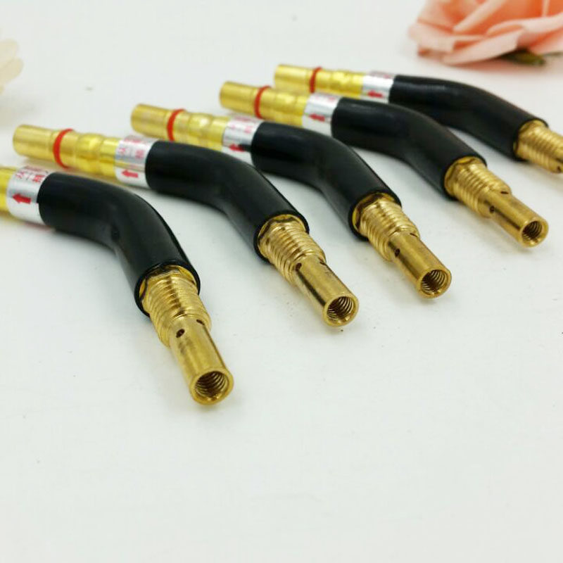 Two oxygen protection welding torch accessories Elbow 200 welding torch gooseneck welding torch elbow welding torch bending rod connecting rod copper