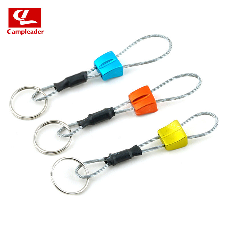 Brand tail single quality rock plug skill equipment climbing equipment keyring keychain outdoors