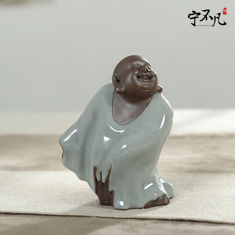 Ning uncommon ceramic tea pet furnishing articles on your elder brother up up tea accessories