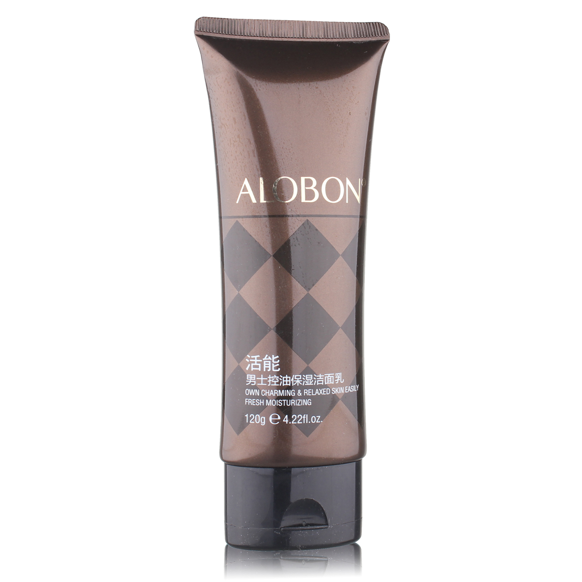 AloBon/雅邦活能男士控油保湿洁面乳120g均衡油脂 舒爽不紧绷