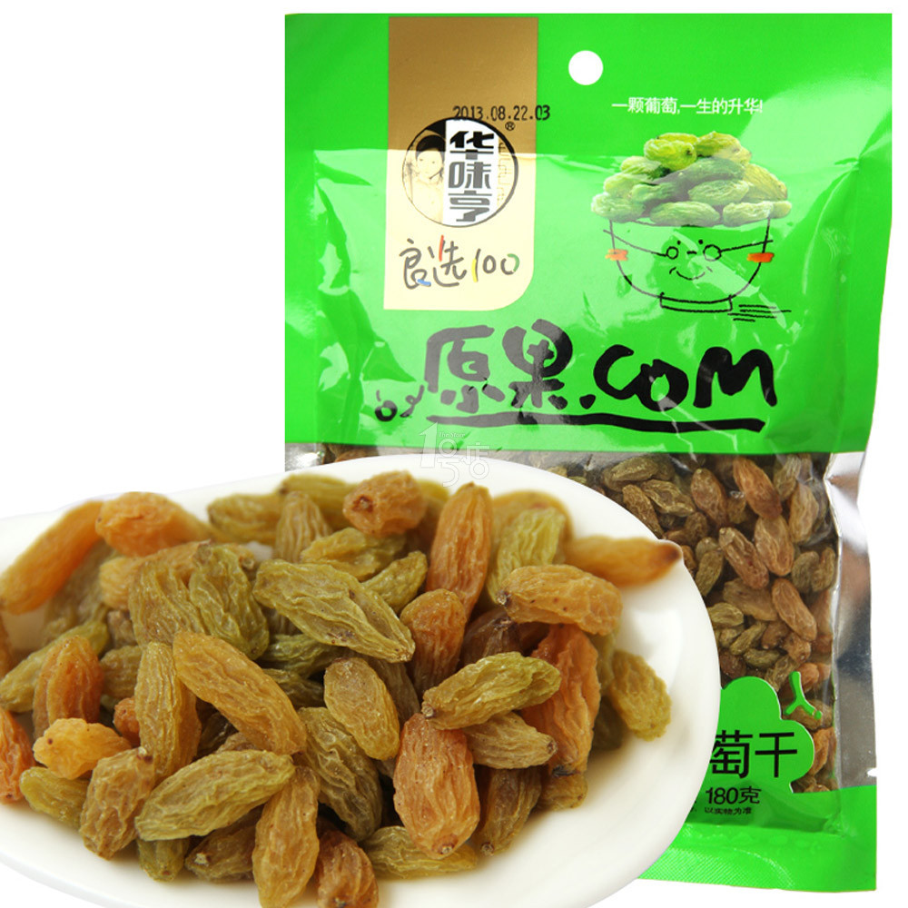 华味亨绿葡萄干180g