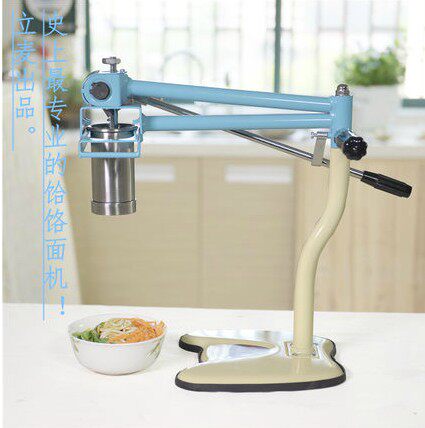 Stand Wheat Stainless Steel Multifunction Face Strip Machine Home Noodle Making Machine Small Manual Hand Crank Pull Surface Buckwheat Noodle machine