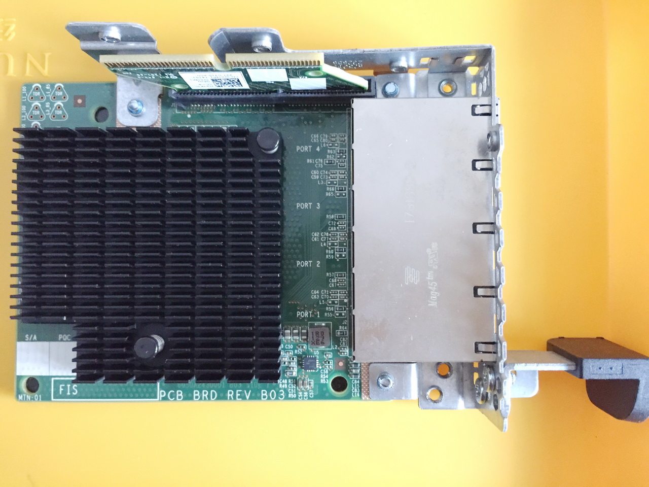 DELL 0DHCTK 9TCNK 9TCNK C6105 C6105 C6145 4 mouth one thousand trillion network card Mezzanine mezzanine